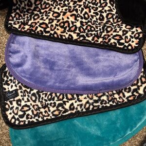 Leopard Print and Purple, Teal MAKEUP REMOVER TOWELS